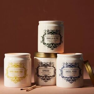 New Anthropologie Boulangerie Jar Candle - Vanilla Fig 6 oz / 170g